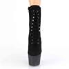 Pleaser - ADORE1020FSMG Bottes de plateforme, Pole dance chaussures - Chaussures de pole dance - Noir Product image